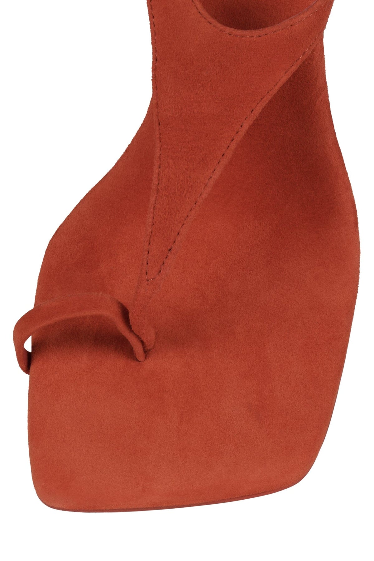 BON-BON Jeffrey Campbell Strappy Sandals Orange Suede 