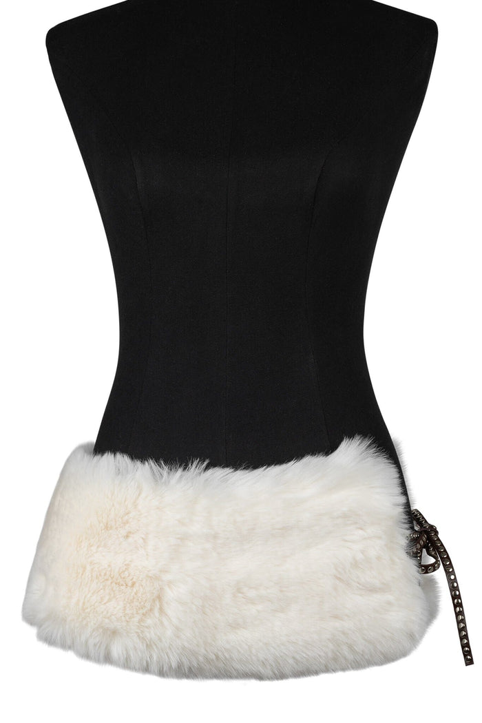 FURWUT Belt DV Cream Brown Combo XS 