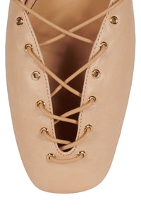 MARTINE Jeffrey Campbell Flat Beige